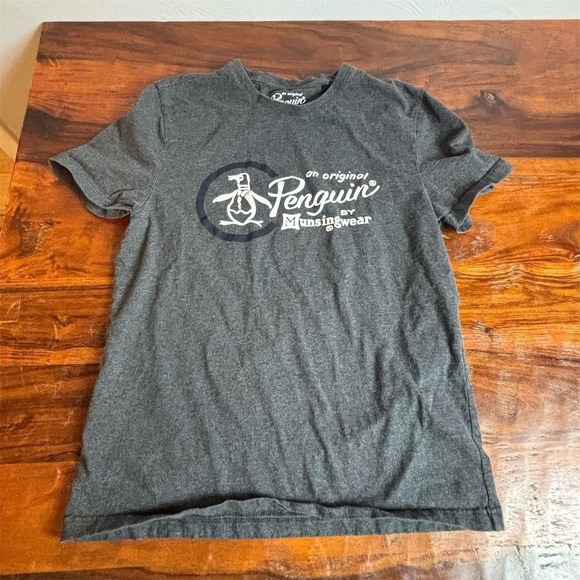 Original Penguin Other - Original Penguin Men's Gray Graphic Tee Size M Short Sleeve Casual